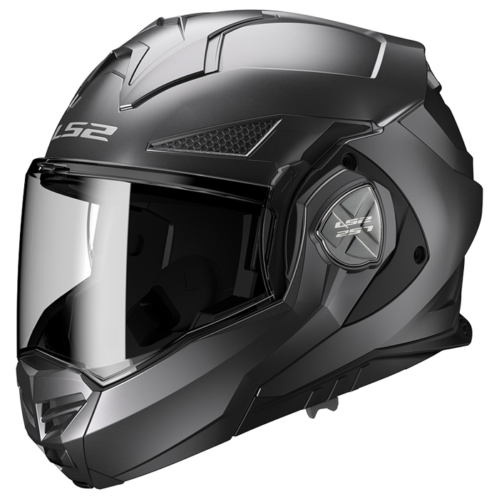 LS2 ADVANT X SOLID HELMET  in Matte Titanium