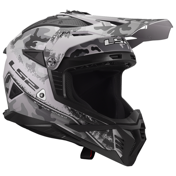 LS2 GATE II CARBINE HELMET 2026 in Tonal Grey/Black