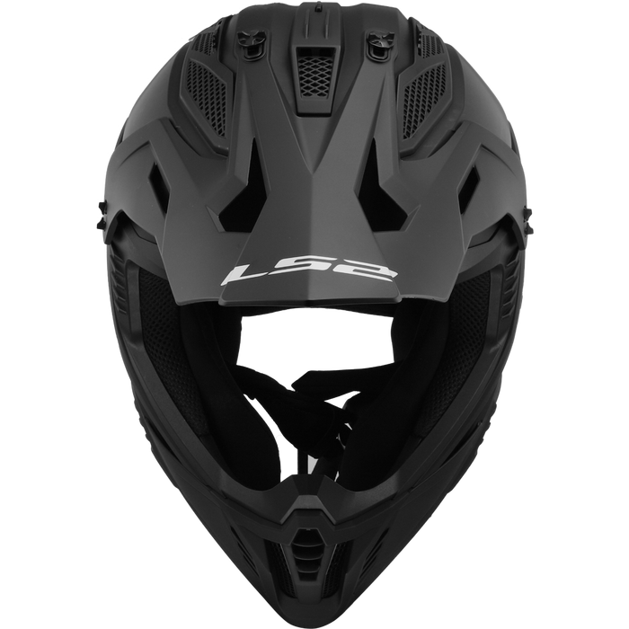 LS2 GATE II SOLID HELMET 2026 in Matte Black