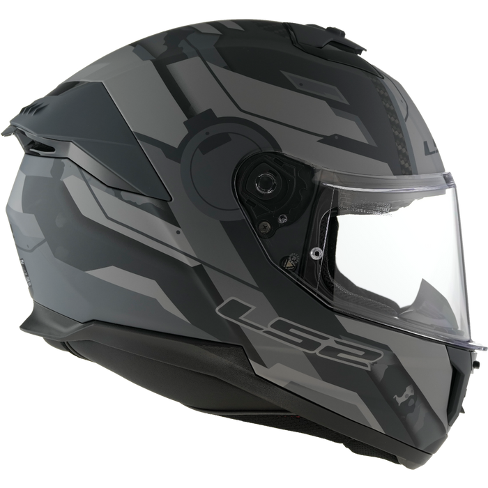 LS2 STREAM II SHADOW HELMET 2026 in Shadow Grey