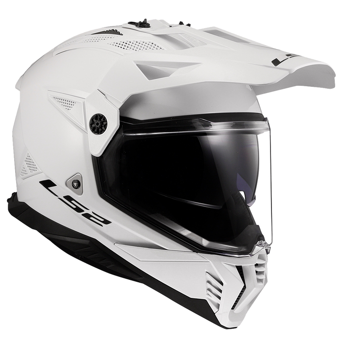 LS2 BLAZE II SOLID HELMET 2026 in Glossy White