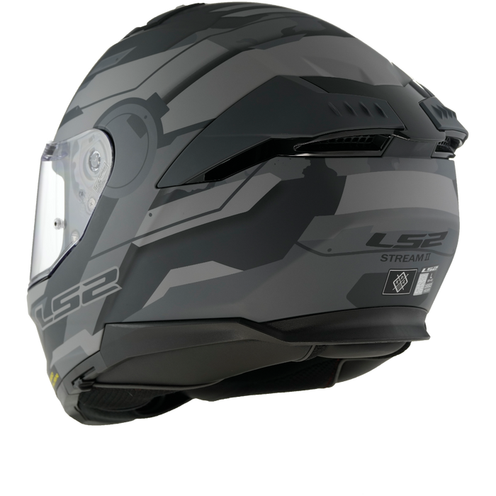 LS2 STREAM II SHADOW HELMET 2026 in Shadow Grey