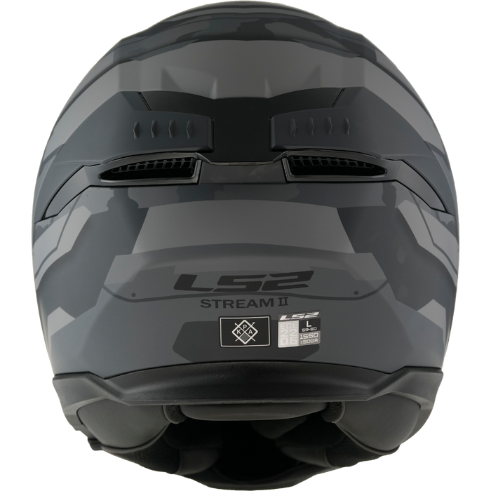 LS2 STREAM II SHADOW HELMET 2026 in Shadow Grey
