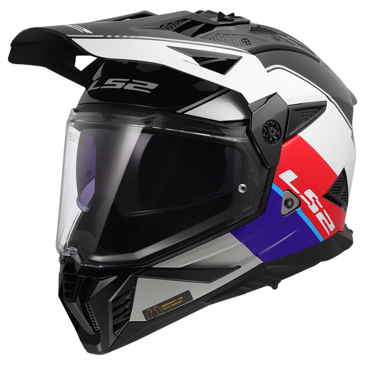 LS2 BLAZE II RALLY HELMET 2026 in Red/white/blue