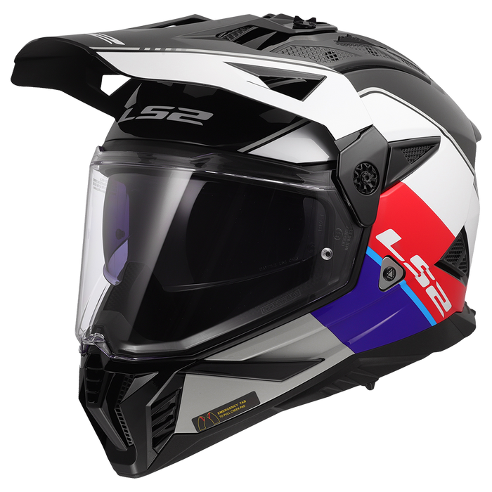 LS2 BLAZE II RALLY HELMET 2026 in Red/white/blue