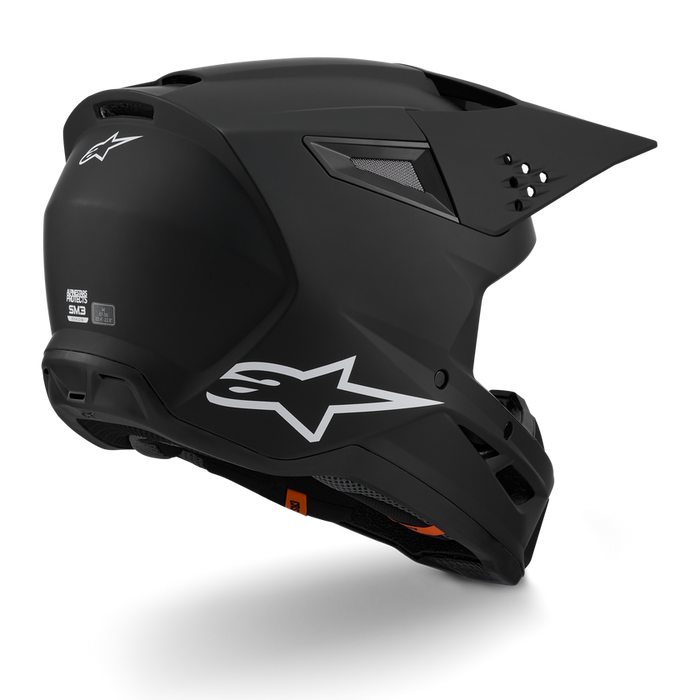 ALPINESTARS SM3 SUPERTECH SOLID HELMET 2026 in Black Matte