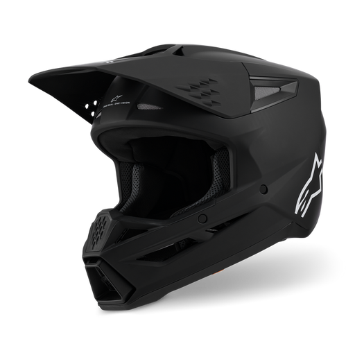 ALPINESTARS SM3 SUPERTECH SOLID HELMET 2026 in Black Matte