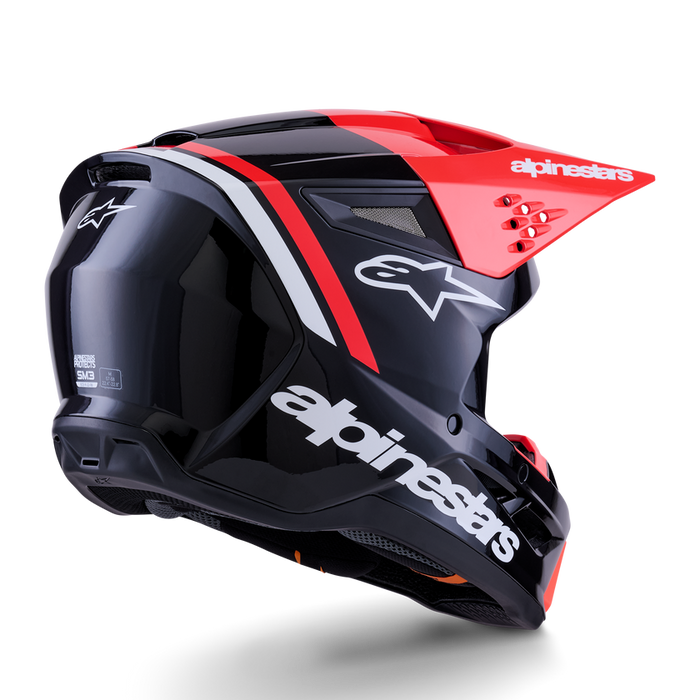ALPINESTARS SM3 SUPERTECH RADIUM HELMET 2026 in Black/Red/White