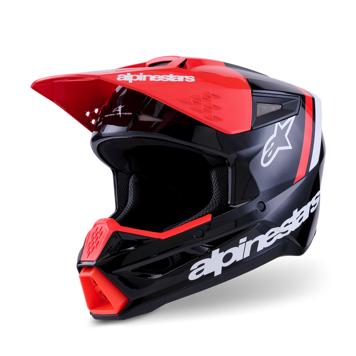ALPINESTARS SM3 SUPERTECH RADIUM HELMET 2026 in Black/Red/White