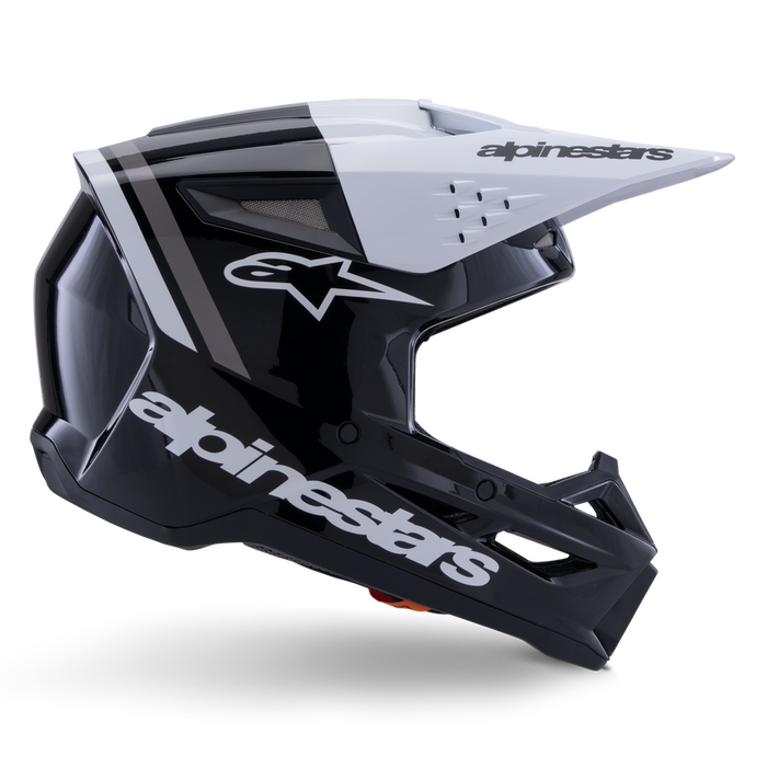 ALPINESTARS SM3 SUPERTECH RADIUM HELMET 2026 in Black/White/Gray