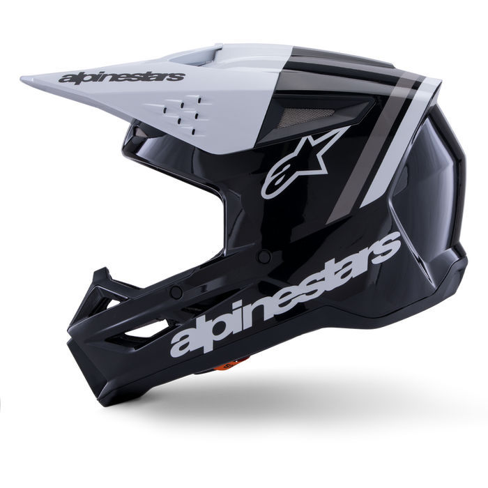 ALPINESTARS SM3 SUPERTECH RADIUM HELMET 2026 in Black/White/Gray