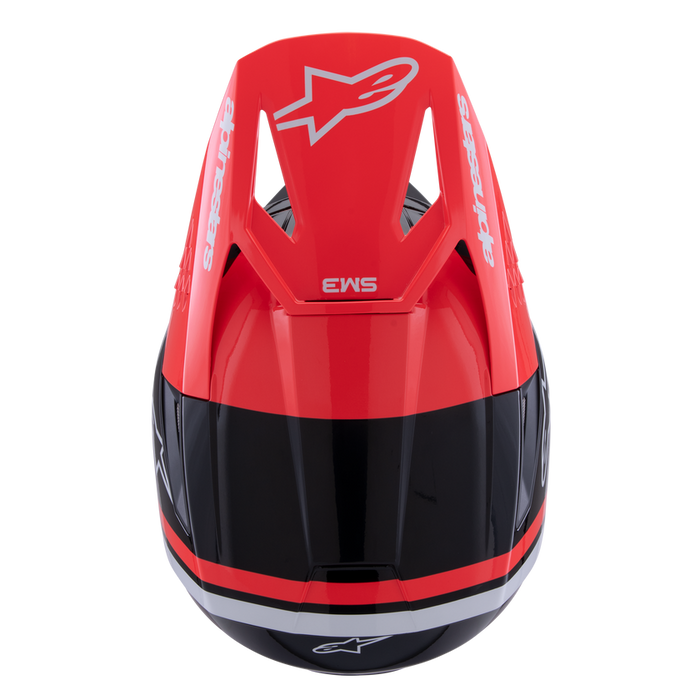 ALPINESTARS SM3 SUPERTECH RADIUM HELMET 2026 in Black/Red/White