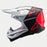 ALPINESTARS Supertech M10 Flood Helmet in Silver/Black/Fluo Orange Matte & Glossy