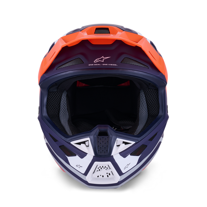 ALPINESTARS S-M7 CORE HELMET 2026 in Orange/Blue