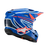 ALPINESTARS SM-3 Wurx Youtth Helmet 2025 in Gloss Blue/Red/White/Black