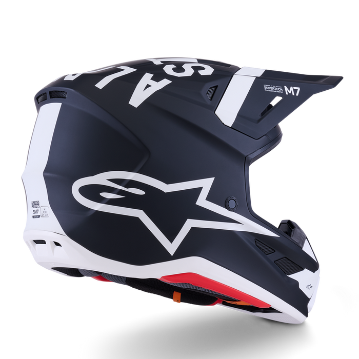 ALPINESTARS S-M7 DASHER HELMET 2026 in Black/White
