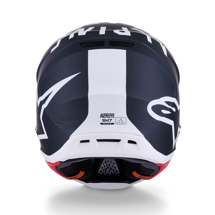 ALPINESTARS S-M7 DASHER HELMET 2026 in Black/White
