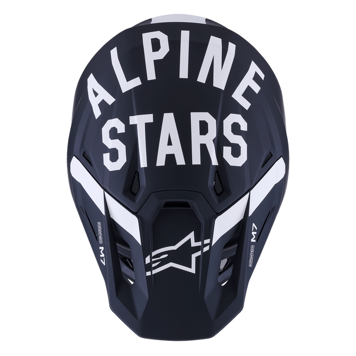 ALPINESTARS S-M7 DASHER HELMET 2026 in Black/White
