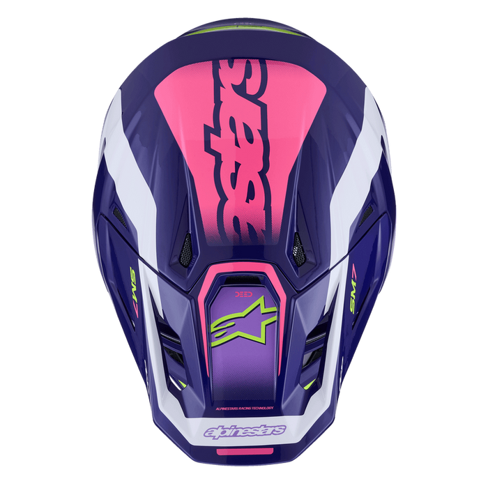 ALPINESTARS S-M7 DEED HELMET 2026 in Purple/Pink