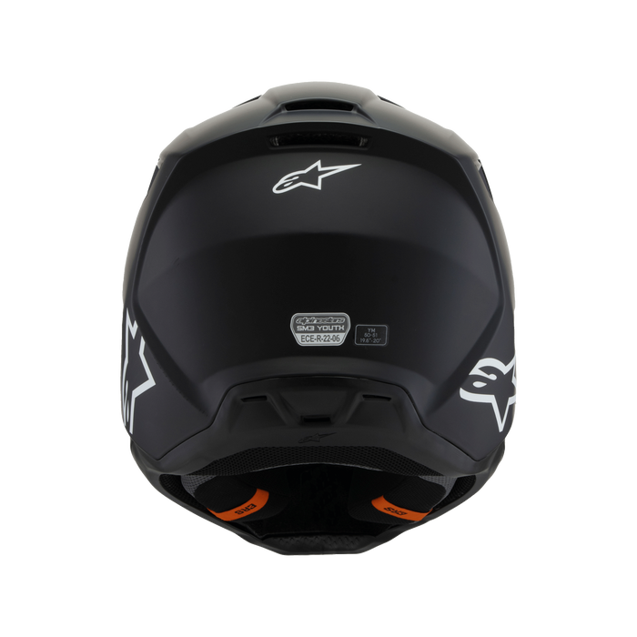 ALPINESTARS SM-3 Solid Youtth Helmet 2025 in Matte Black