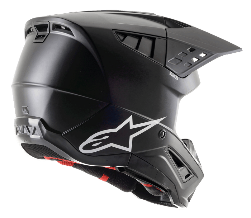 ALPINESTARS SM-5 SOLID HELMET 2025 in Black
