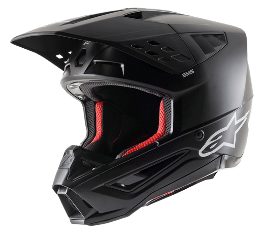 ALPINESTARS SM-5 SOLID HELMET 2025 in Black