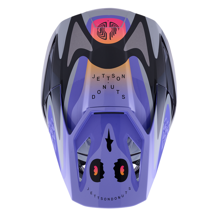 ALPINESTARS SM-3 JETTSON YOUTH HELMET 2026 in Gray/Purple/Black