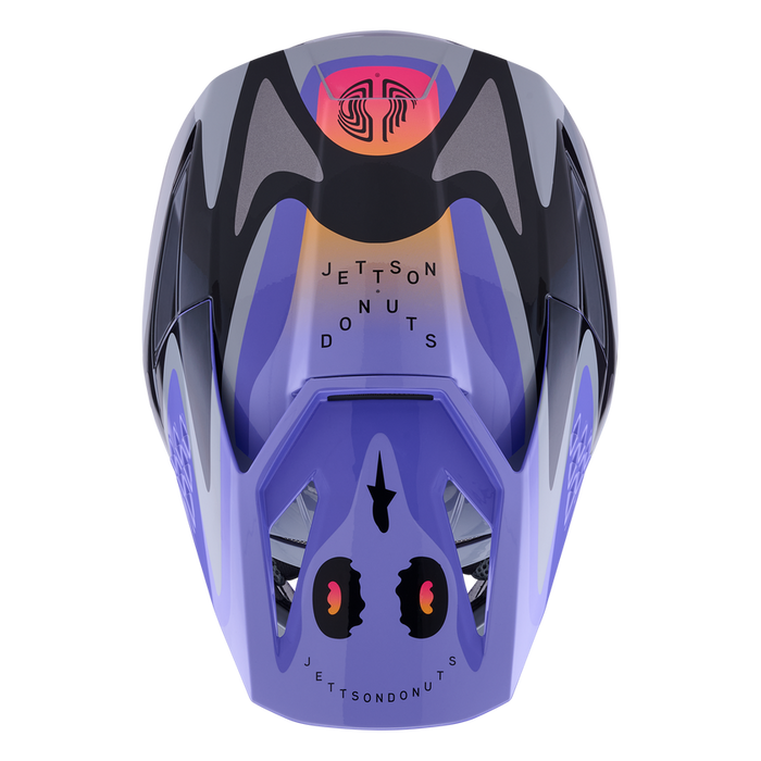 ALPINESTARS SM3 SUPERTECH JETTSON HELMET 2026 in Gray/Purple/Black