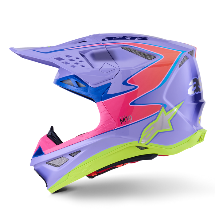 ALPINESTARS SUPERTECH M10 JETTSON HELMET 2026 in Purple/Pink