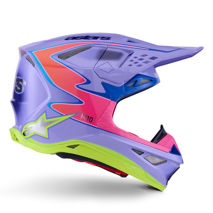 ALPINESTARS SUPERTECH M10 JETTSON HELMET 2026 in Purple/Pink