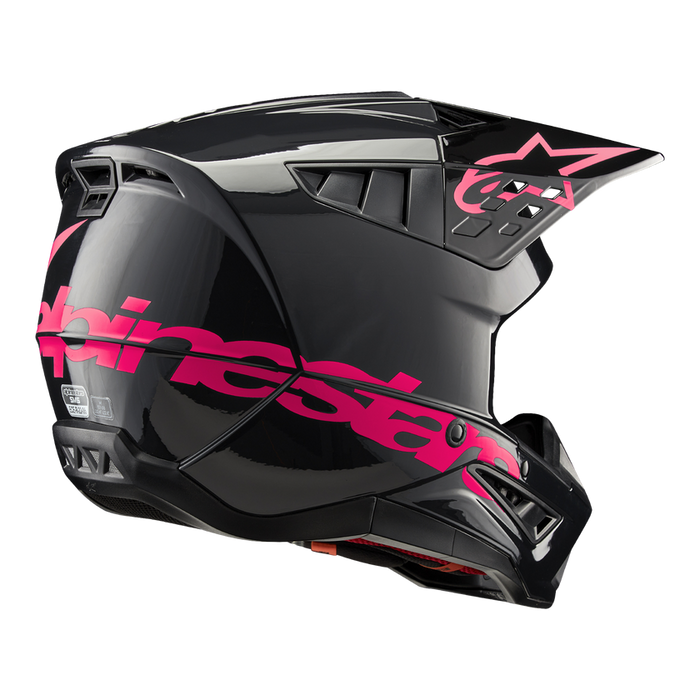 ALPINESTARS SM-5 CORP HELMET 2025 in Black/Pink