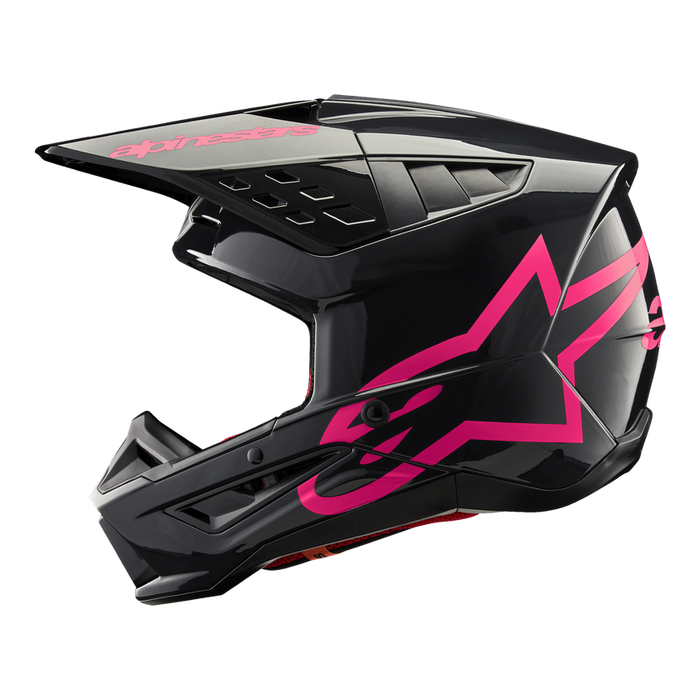 ALPINESTARS SM-5 CORP HELMET 2025 in Black/Pink