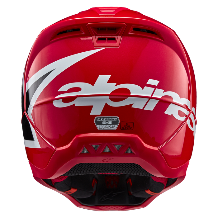 ALPINESTARS SM-5 CORP HELMET 2025 in Red