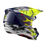 ALPINESTARS SM-5 RASH HELMET 2025 in Night Navy/Fluo Yellow Glossy