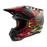 ALPINESTARS SM-5 RASH HELMET 2025 in Dark Gray/Bright Red Glossy