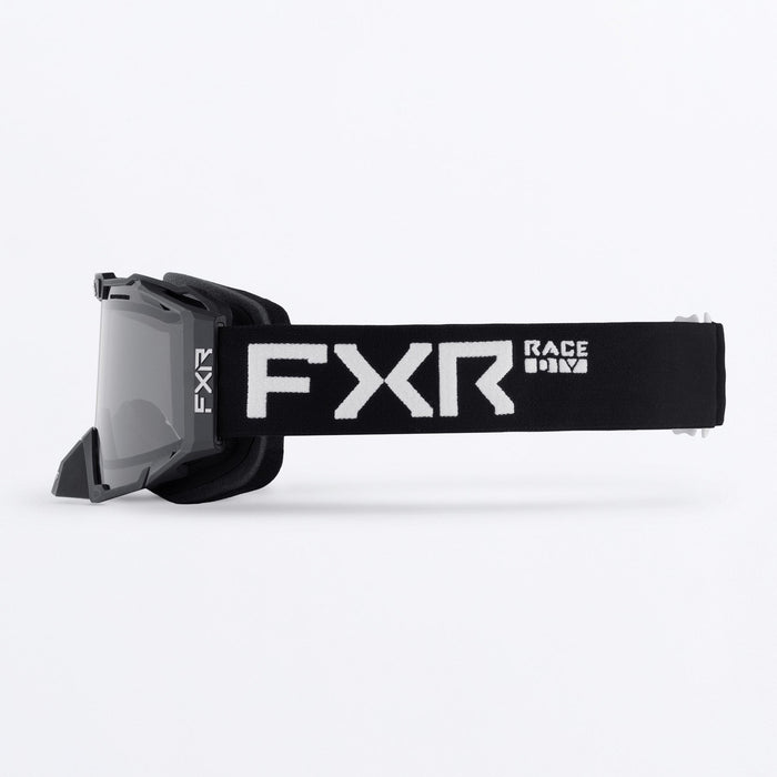 FXR Combat Goggle in Black/White