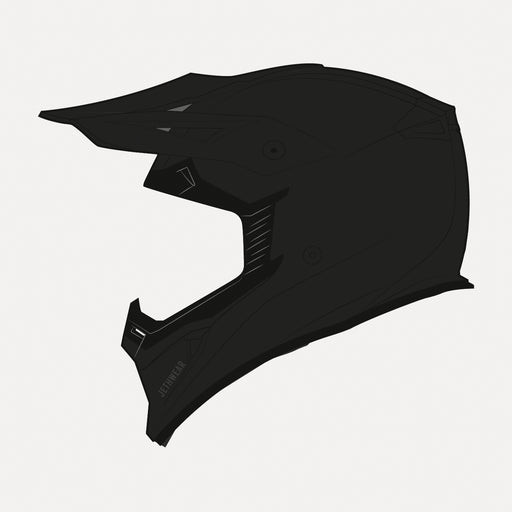 JETHWEAR FORCE OFF-ROAD HELMET 2026 in Black/Grey