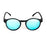 JETHWEAR Hyde Sunglasses in Black / Blue Ion