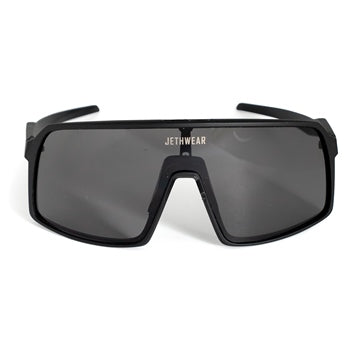 JETHWEAR Sky Shield Sunglasses in Black / Smoke