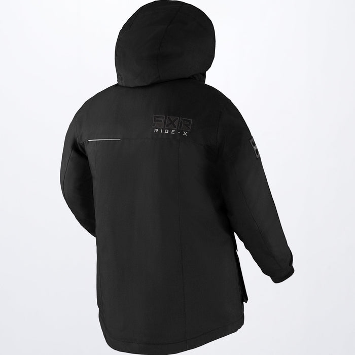 FXR Kicker Child Jacket in Black/Charcoal