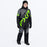 FXR YOUTH COLD CROSS CX MONOSUIT 2025 - Black/Charcoal/Lime