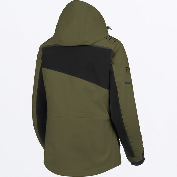 FXR EDGE 2-IN-1 JACKET in Moss/Black