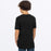 FXR Podium Youth Premium T-shirt in Black/HiVis