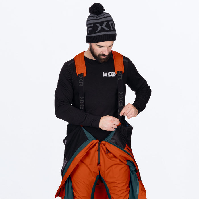 FXR VERTICAL MTX LITE MONOSUITS 2026 - Burnt Org/Dark Steel