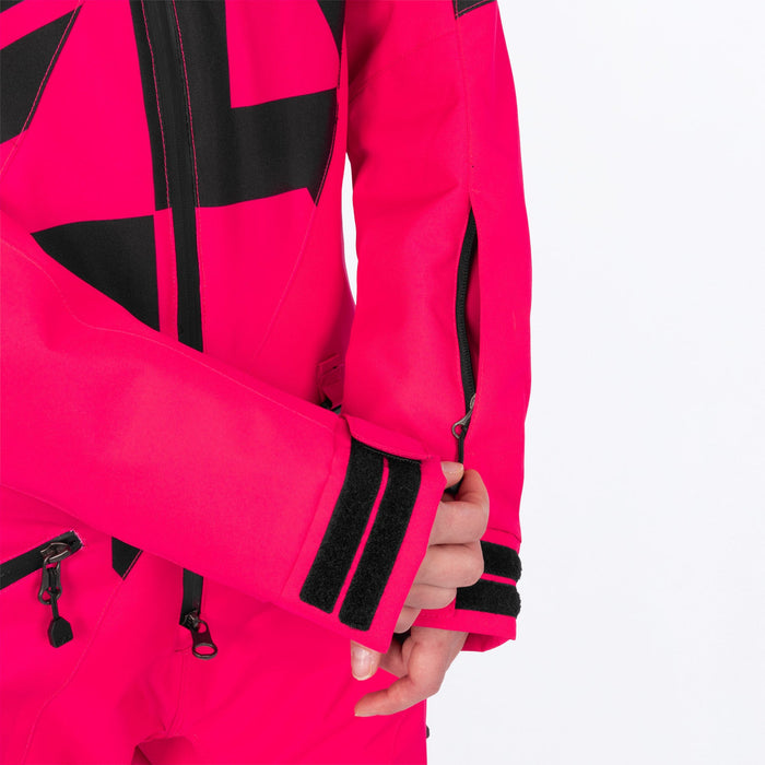FXR COLD CROSS CX LITE MONOSUIT in Razz