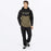 FXR ALTITUDE TECH 1/4 ZIP HOODIE in Black/Moss