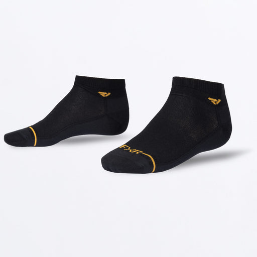 FXR TURBO 1/4 SOCK (3 PACK) SNOW 2027 in Black