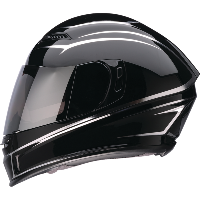 Z1R JACKAL FOIL HELMET 2026 in Black/Silver