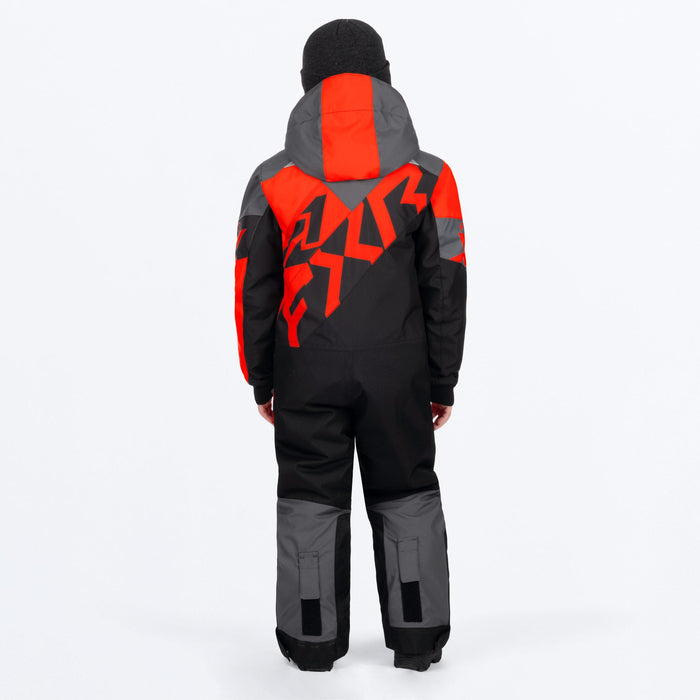 FXR CHILD COLD CROSS CX MONOSUIT 2025 - Red/Black