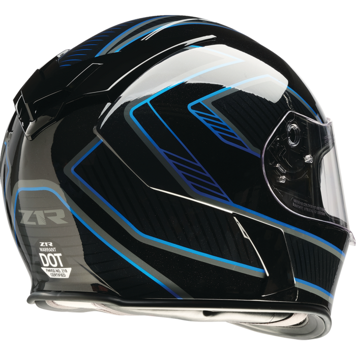 Z1R WARRANT AMPLIFY HELMET 2026 in Black/Blue